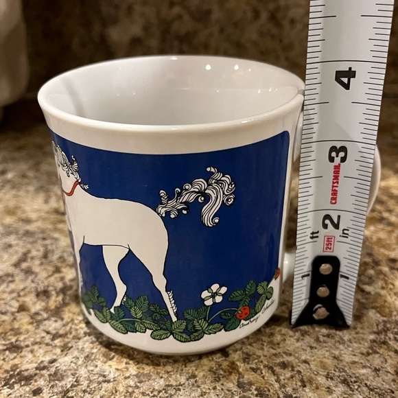 Vintage Unicorn Mug with Blue and White Design - Picture 14 of 16